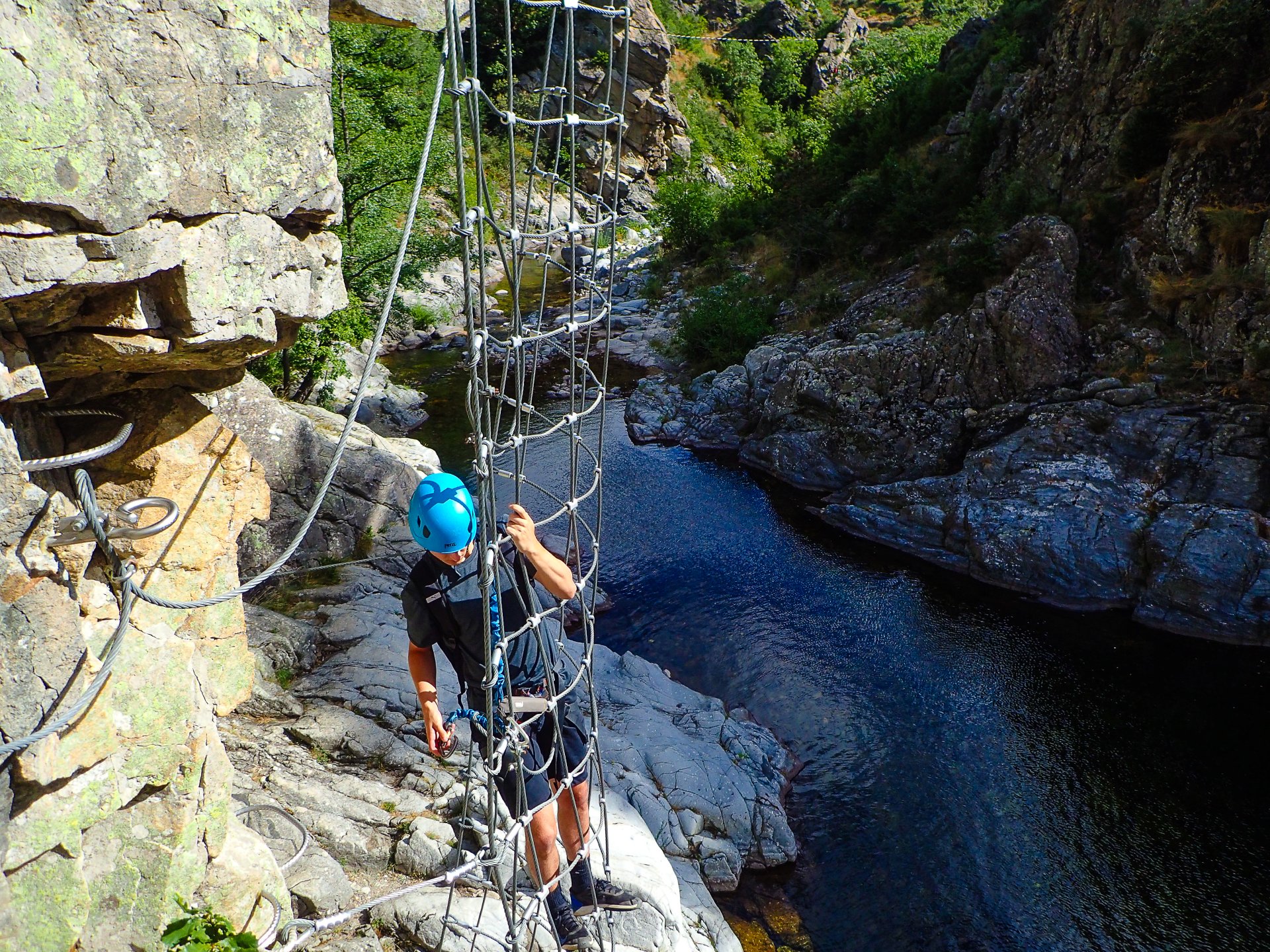 Via ferrata rousse Lozere