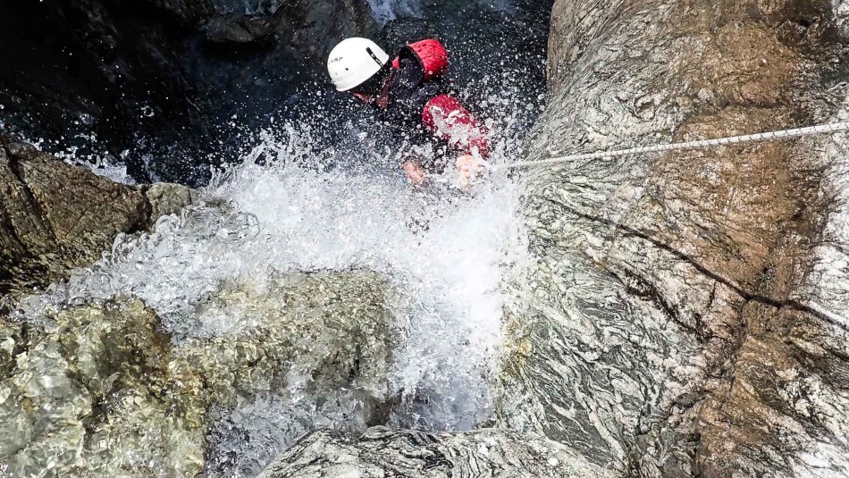 Stage canyoning hautes alpes baumette