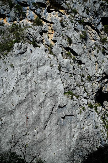Stage escalade gorges du Verdon