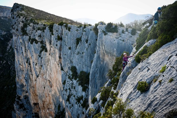 Stage escalade gorges du Verdon