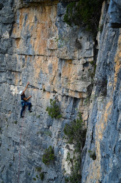 Stage escalade gorges du Verdon